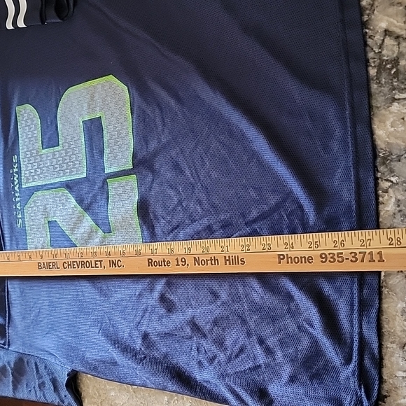 NFL Seattle Seahawks 25 Jersey Sherman Youth apparel XL 18-20 - Picture 12 of 13